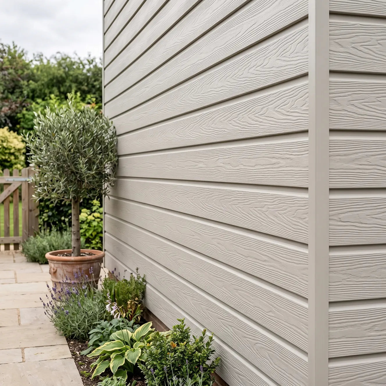 Ash Composite Woodgrain Cladding